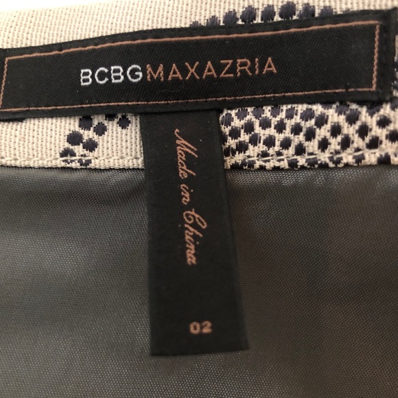$158 BCBG MAXAZRIA SILK JADEN SKIRT SIZE 2 EUC - Picture 9 of 10